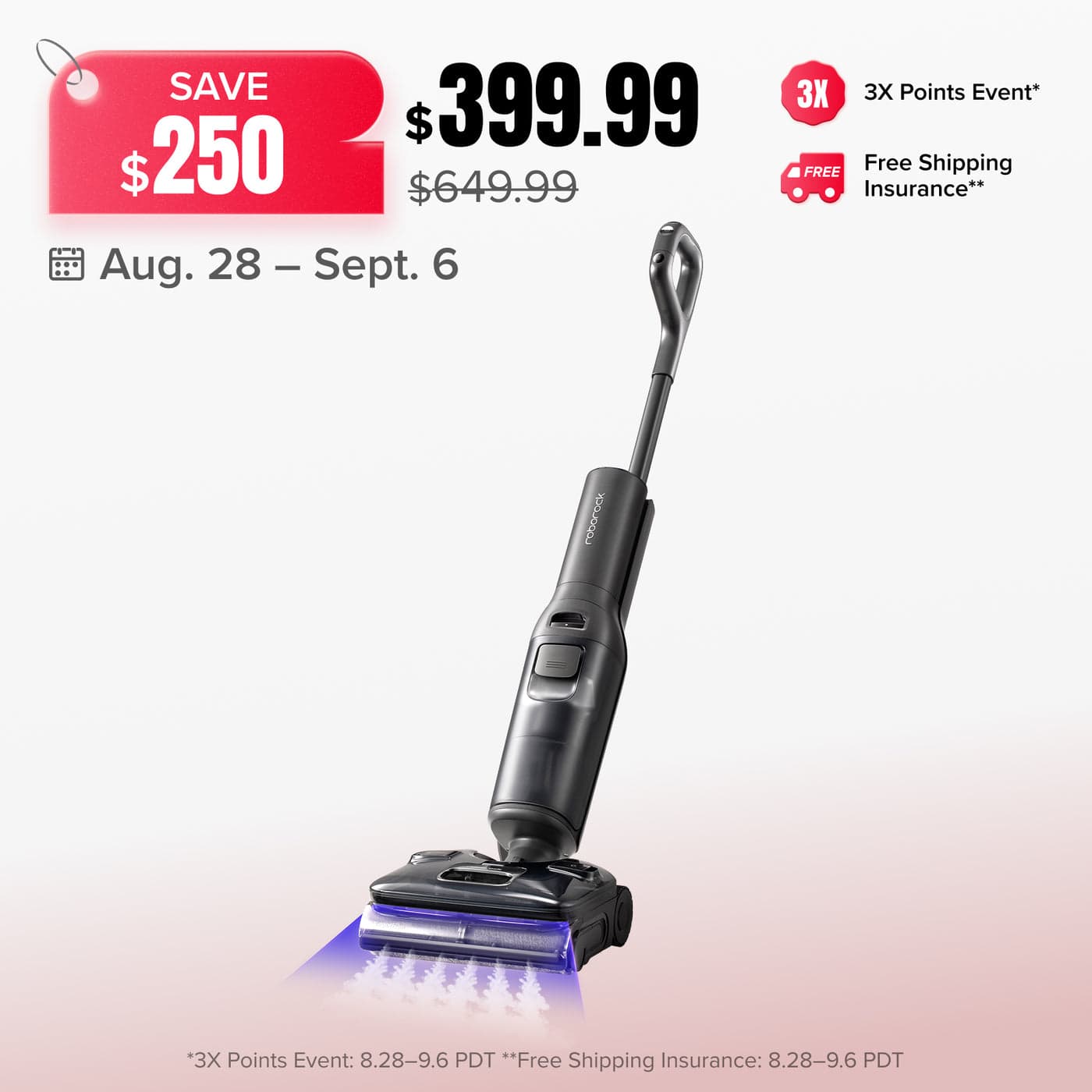 Roborock F25 Steam Wet and Dry Vacuum